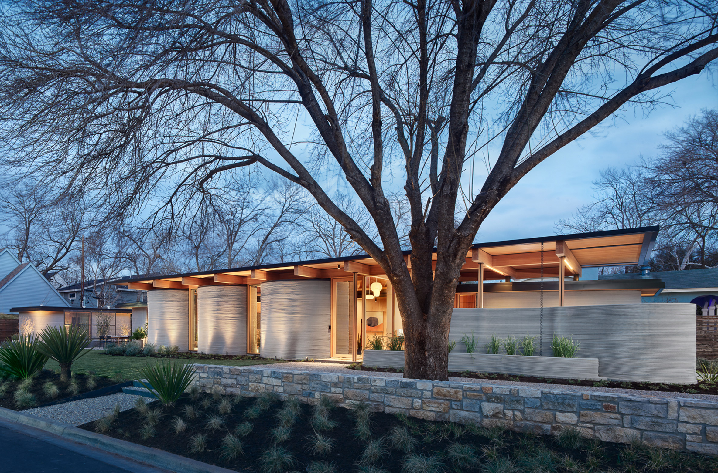 ICON and Lake Flato build 20D printed House Zero in Austin