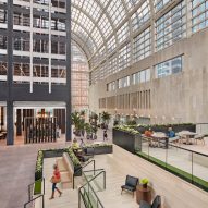 MAWD revamps lobby and atrium of Denver tower designed by IM Pei