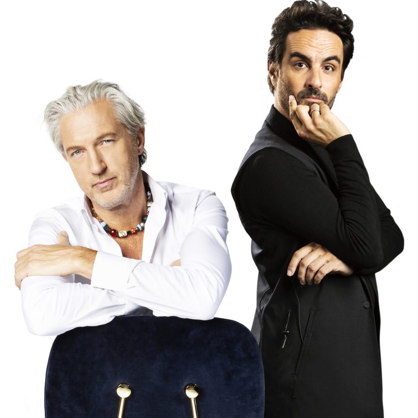Dezeen Awards 2022 judges Marcel Wanders and Gabriele Chiave