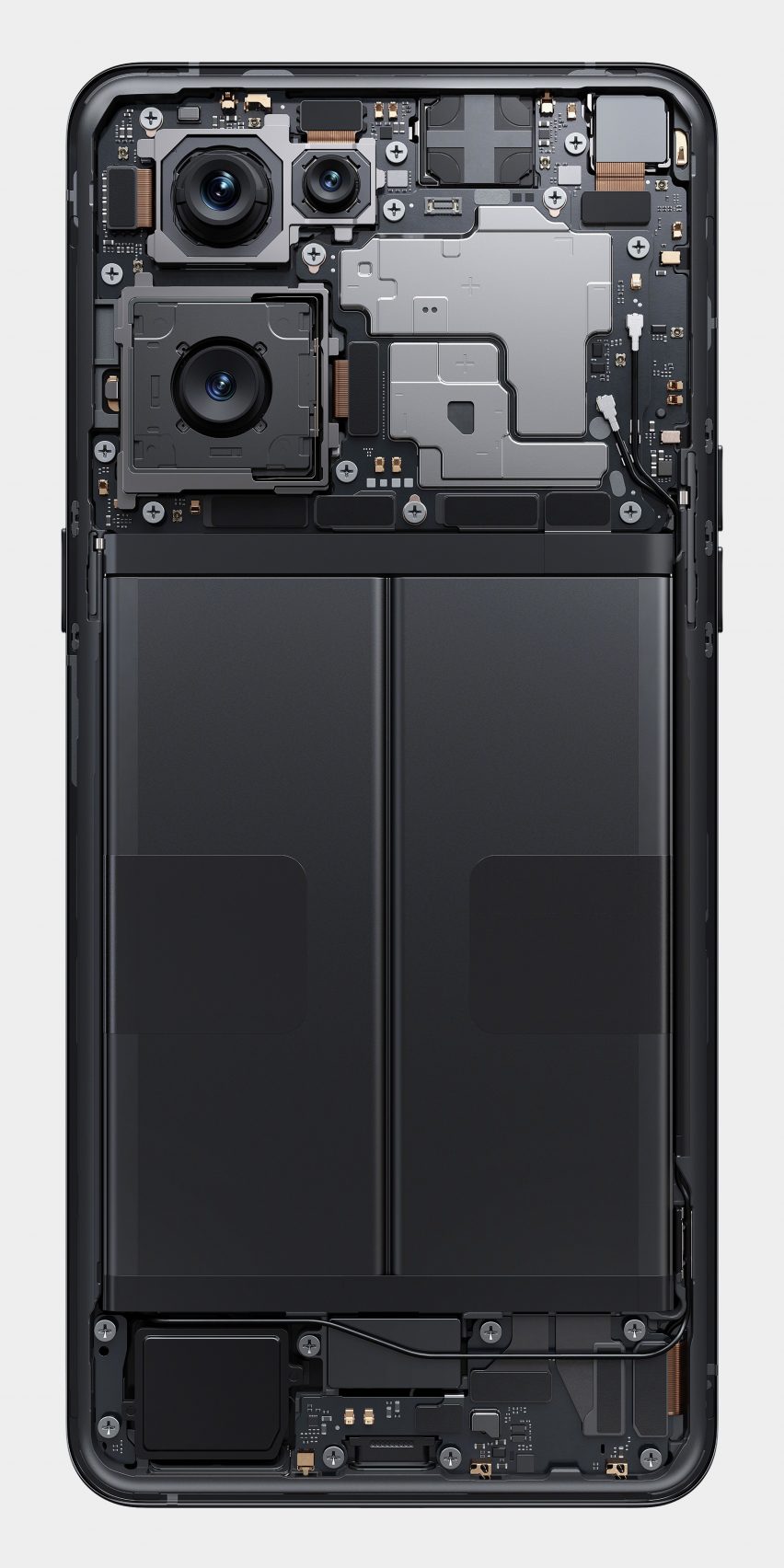 A photograph of the OPPO phone without its case