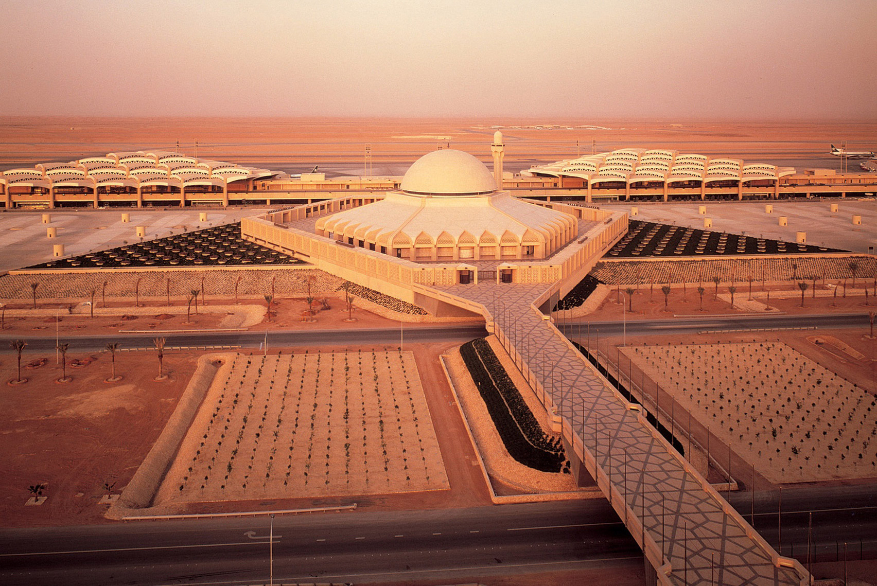 King Khalid Airport by Obata