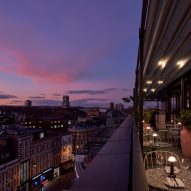 One Hundred Shoreditch view at dusk