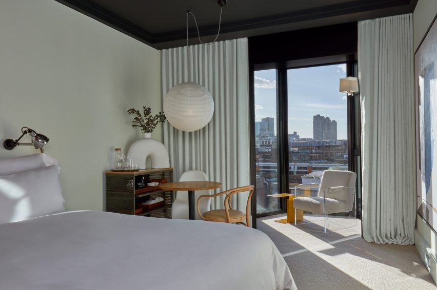 Hotel room in One Hundred Shoreditch