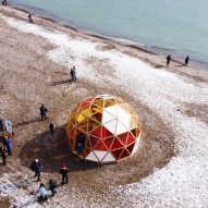Six "resilient" beach huts built on Toronto's beachfront for annual Winter Stations installation