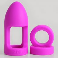 Balldo sex toy turns testicles into a dildo