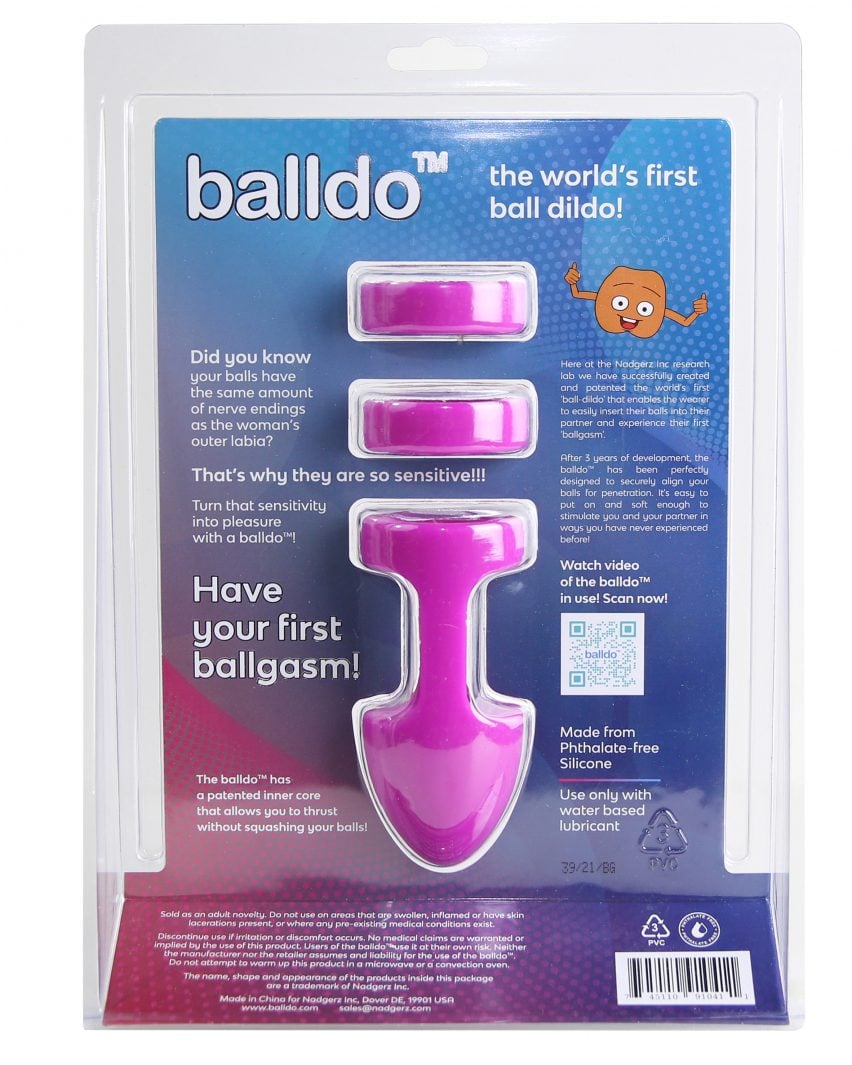 The Balldo packaging