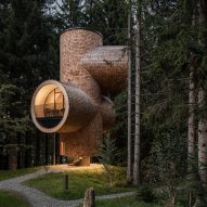 Precht creates four cartoonish "treehouses" for Austrian restaurant