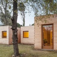 Wood-clad home in Spain