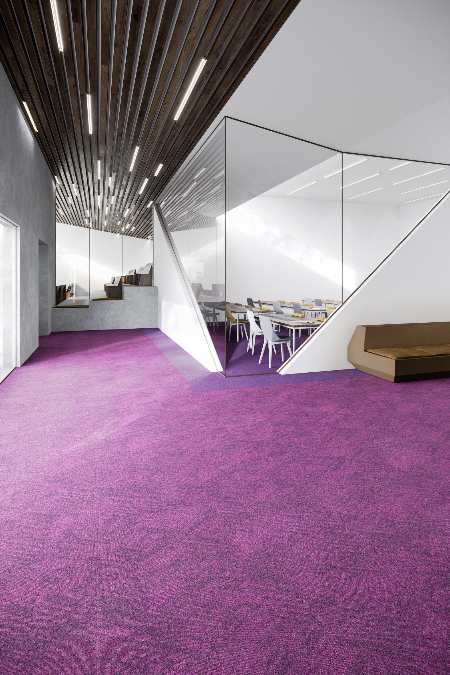 Contour carpet tile collection by IVC Commercial