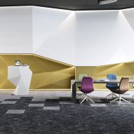 Contour carpet tile collection by IVC Commercial