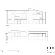 Elevation of Curve Appeal by Nimtim Architects