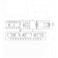 Academy of Music, ground floor plan, Ceramic Art Avenue Taoxichuan by David Chipperfield Architects