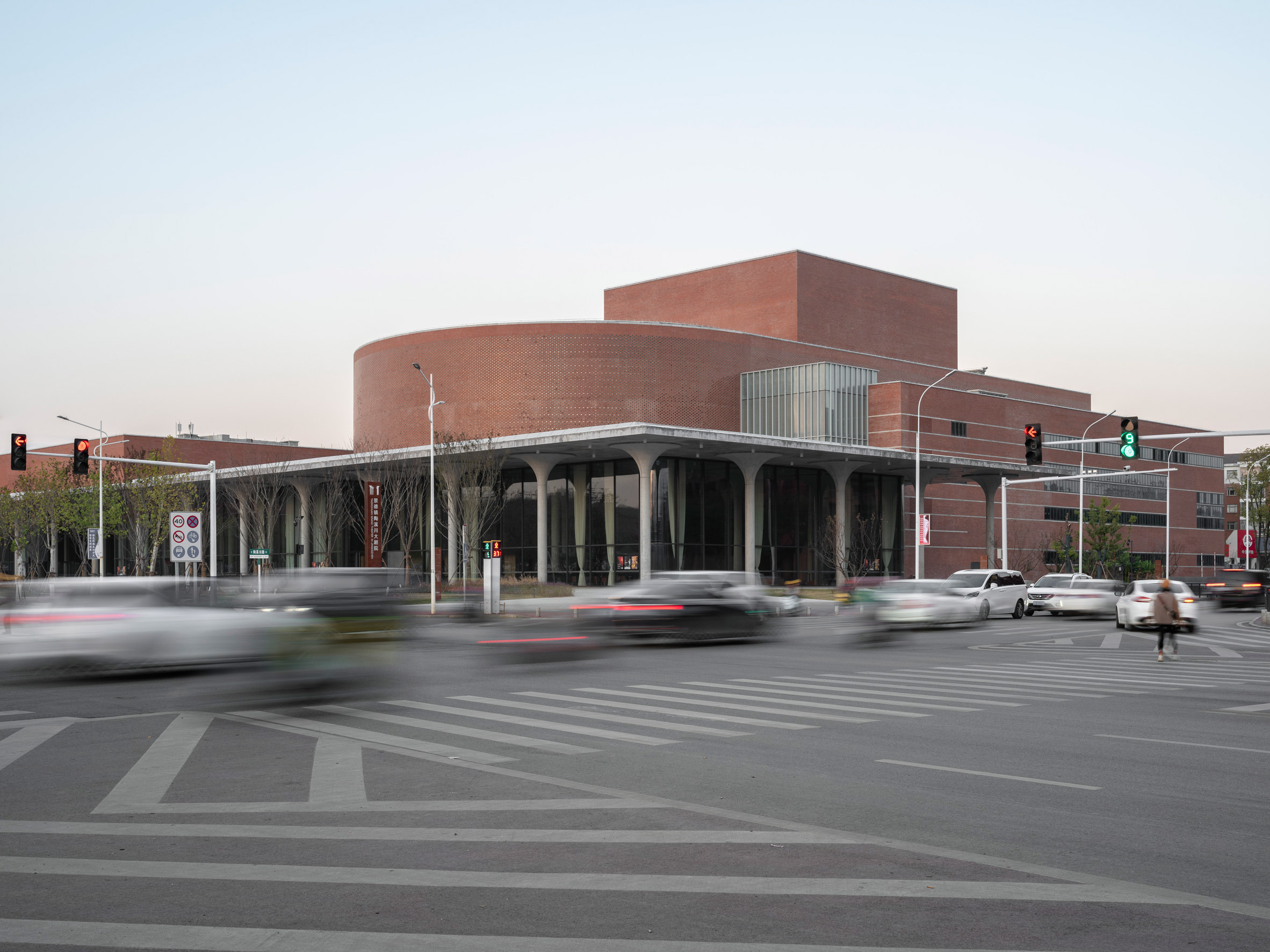 Grand Theatre, Ceramic Art Avenue Taoxichuan by David Chipperfield Architects