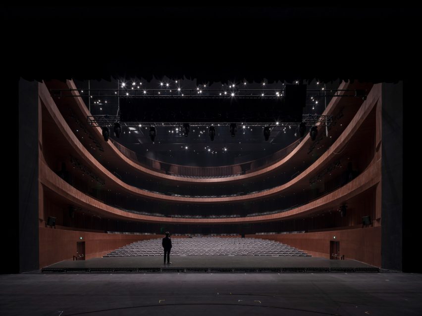 Theater Auditorium, Ceramic Art Avenue Taoxichuan by David Chipperfield Architects