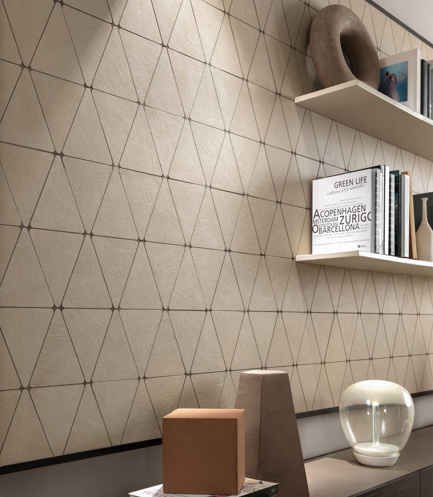 Dawson tiles by Parkside Architectural Surfaces in mosaic format