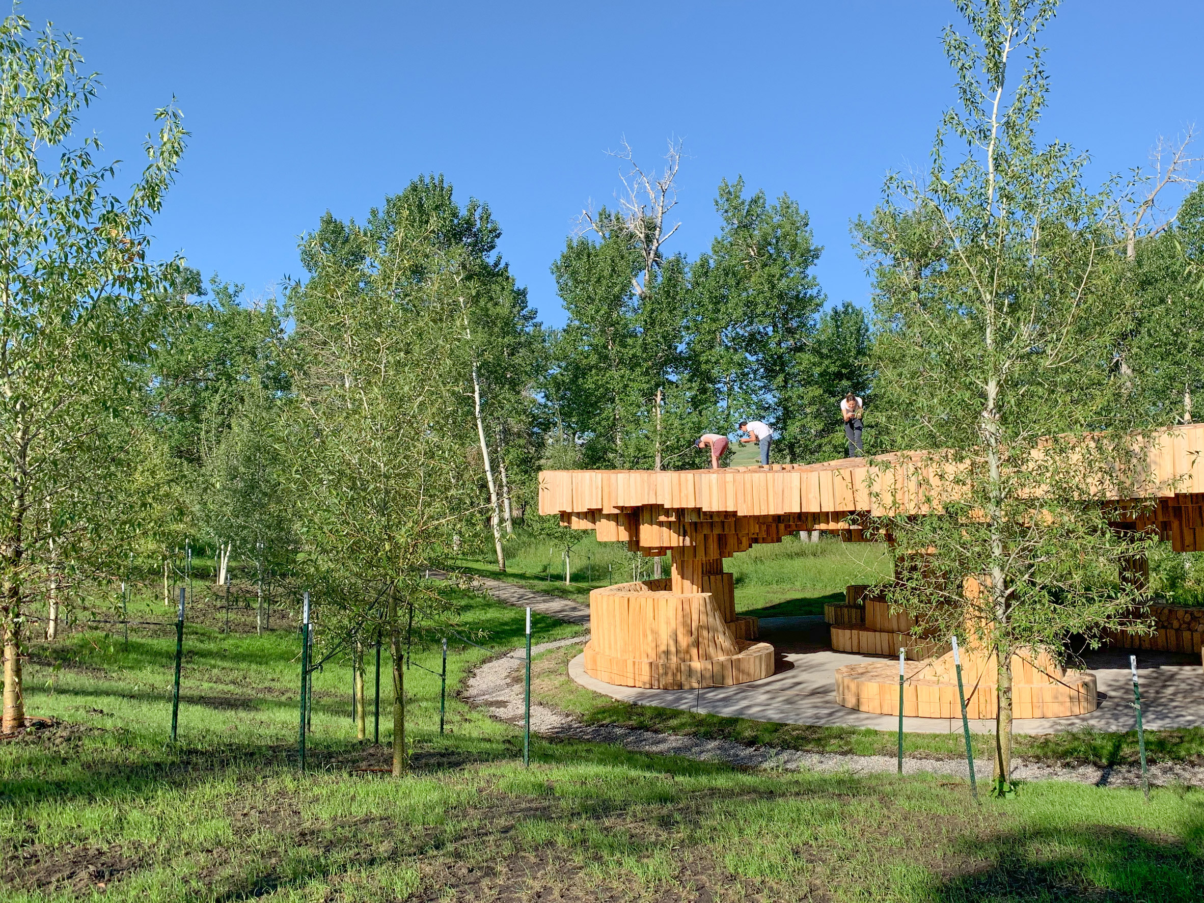 Tippet Rise Art Center pavilion