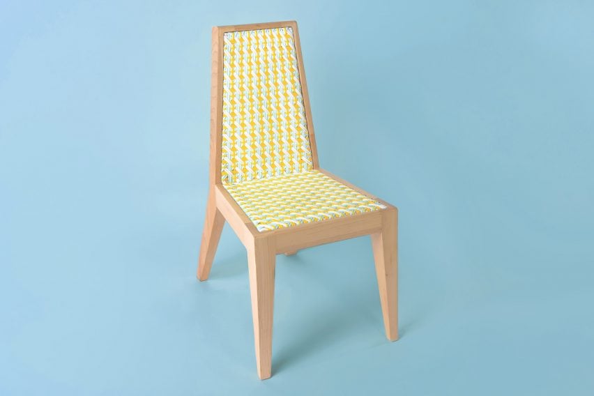 Dina chair by Adam Nathaniel Furman for Beit Collective