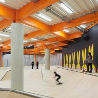 Street Floor in F51 multi-storey skatepark in Folkestone by Hollaway Studio