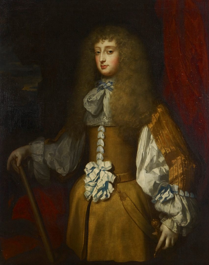 Oil portrait of Frances Stewart, later Duchess of Richmond at Fashioning Masculinities: The Art of Menswear