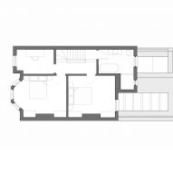 First floor plan of Filmmaker's house by Will Gamble Architecture