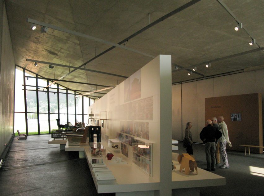 Inside Vitra FireStation by Zaha Hadid Architects