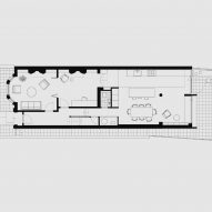 Ground floor plan, Herne Hill House extension by TYPE