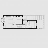 First floor plan, Herne Hill House extension by TYPE