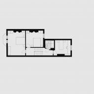 Second floor plan, Herne Hill House extension by TYPE