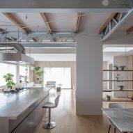Jorge Almazán creates minimal broken-plan interior for House in Honjo