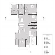 Ground floor plan, House of Ayoob by 3dor Concepts