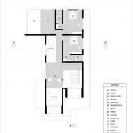 First floor plan, House of Ayoob by 3dor Concepts