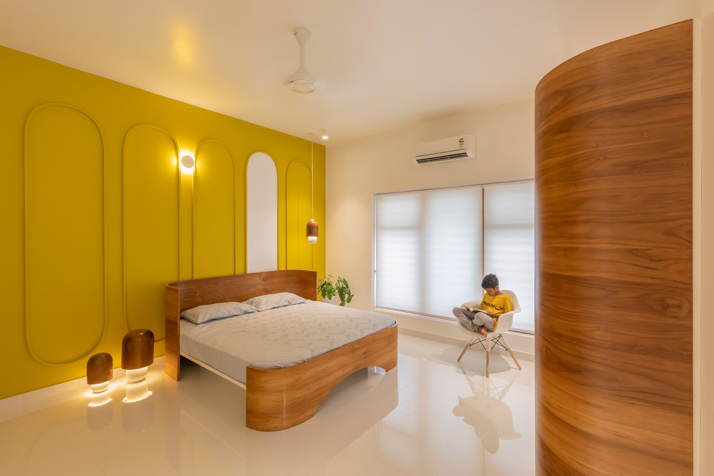 Bedroom in House of Ayoob by 3dor Concepts