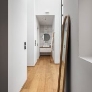 Bathroom inside La Serenissima house by Valentino Architects