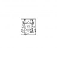 Second floor plan of House of Remembrance by Neri&Hu
