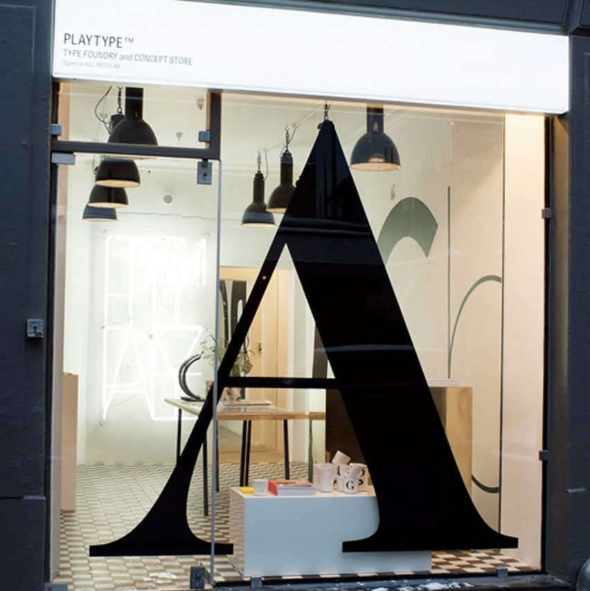 Playtype concept store in Copenhagen by e-Types