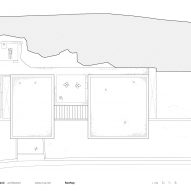 Roof plan of House in Port de la Selva by Marià Castelló and José Antonio Molina