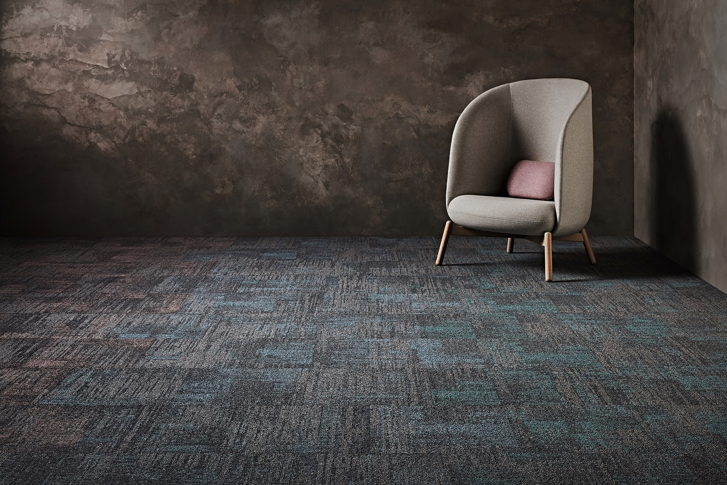 Raw Elements carpet tiles designed by Signature Floors