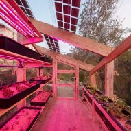 Solar Greenhouse is an energy and food production prototype by the IAAC