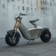 Stilride uses "industrial origami" to create stainless steel electric scooter