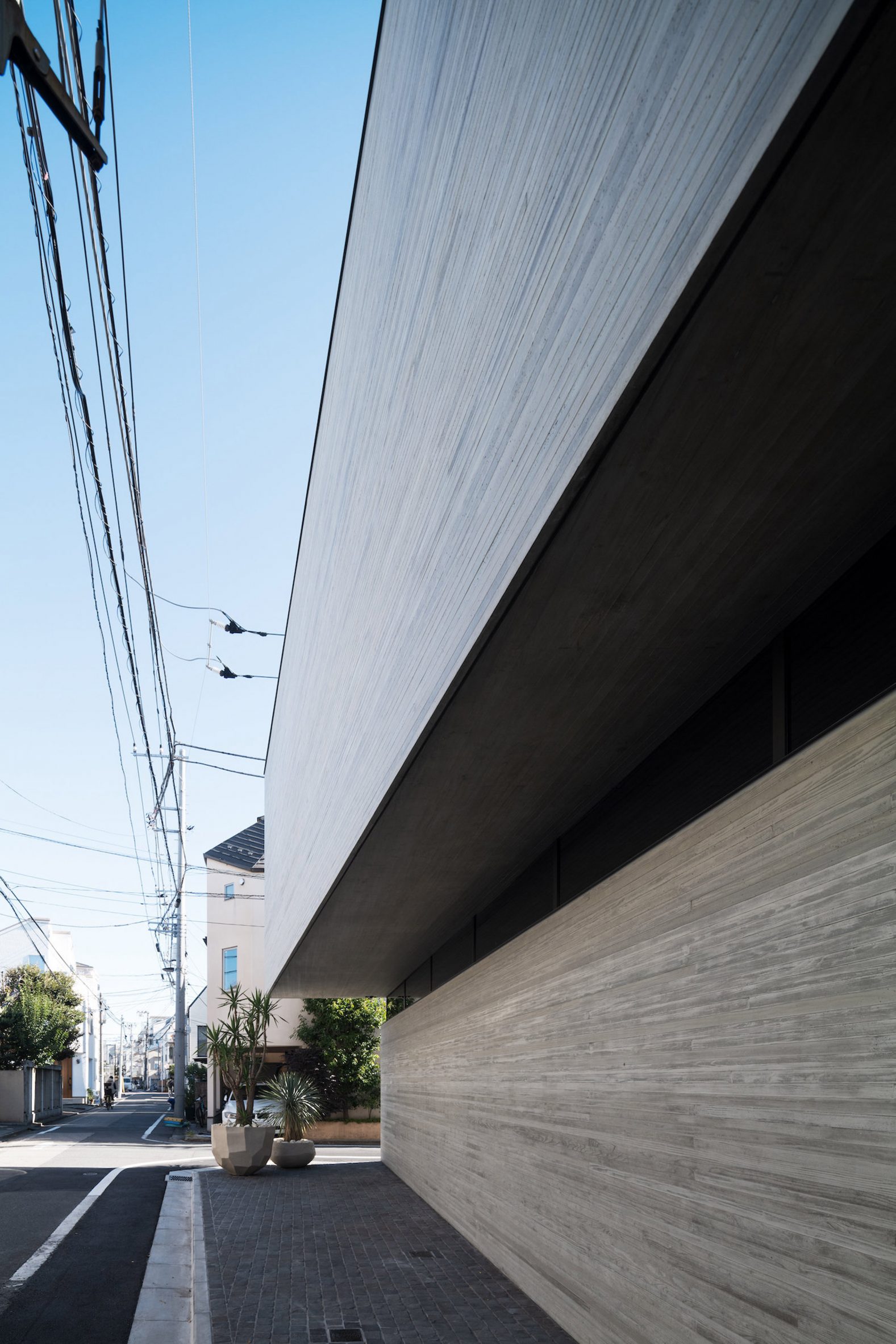 Exterior of Timeless house in Tokyo