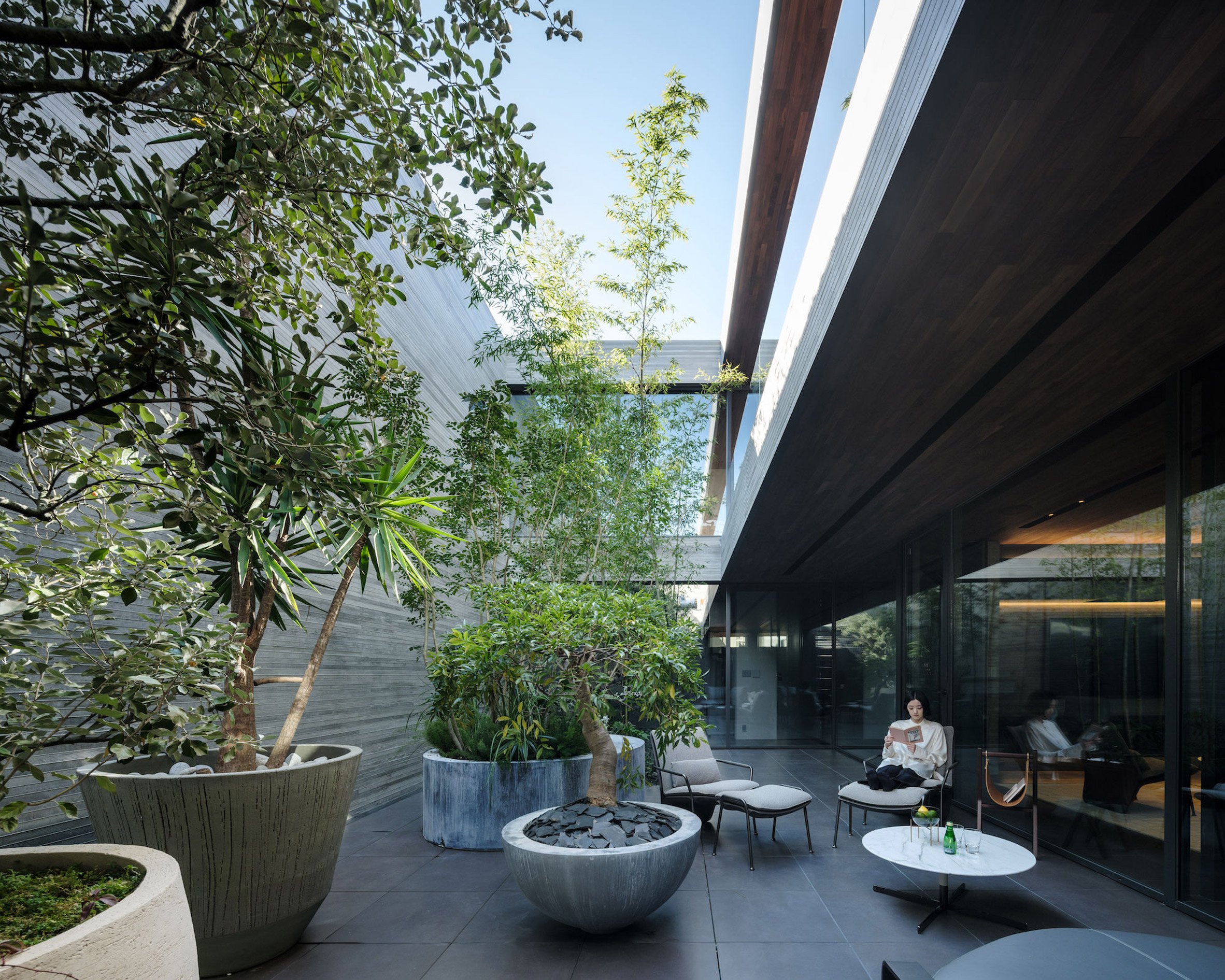 Courtyards of Timeless house