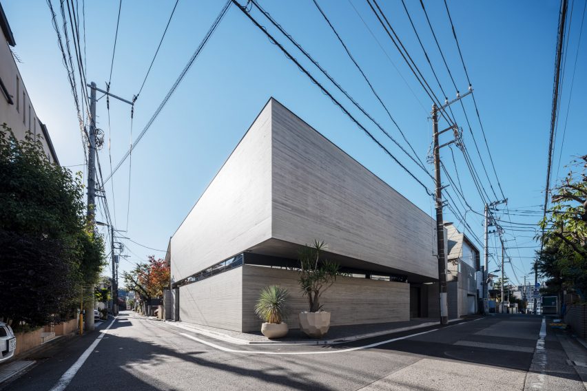 Concrete Tokyo house