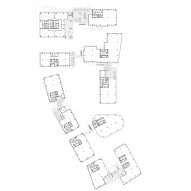 Third floor plan of Luxelakes Floating Headquarters by Vector Architects