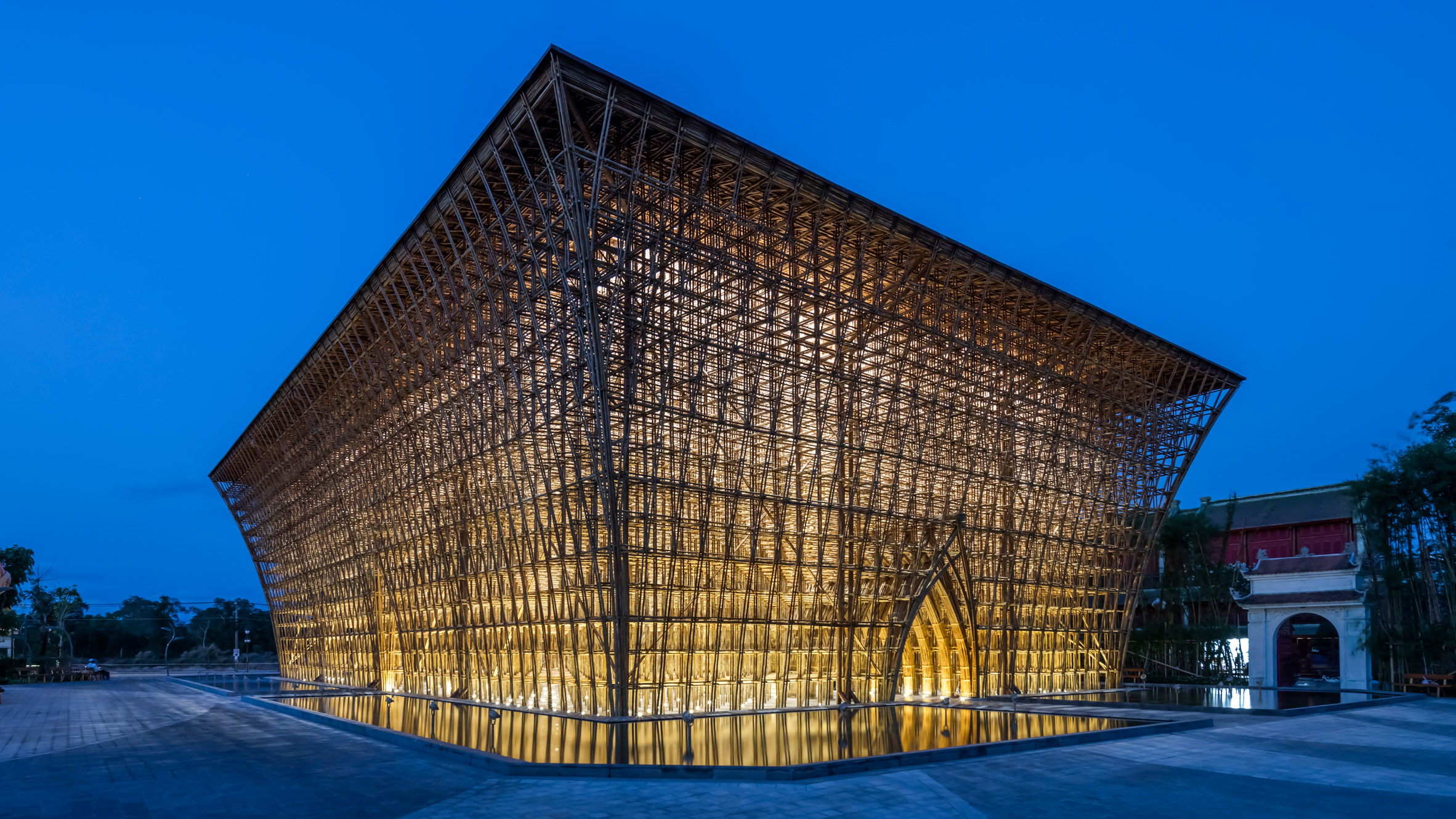 Vo Trong Nghia Architects completes bamboo welcome centre for Grand World  Phu Quoc