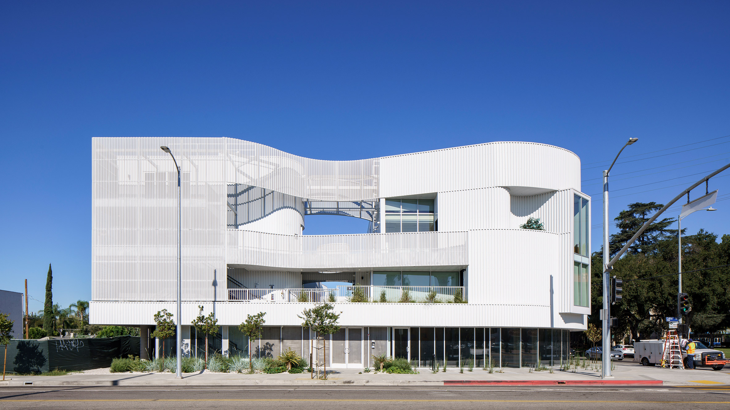 Architects Corner Los Angeles. Foamcore White