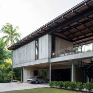 Brillhart elevates Miami home on stilts in response to rising sea levels