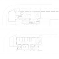 Floor plans, Bakken & Bæck office by Archmongers