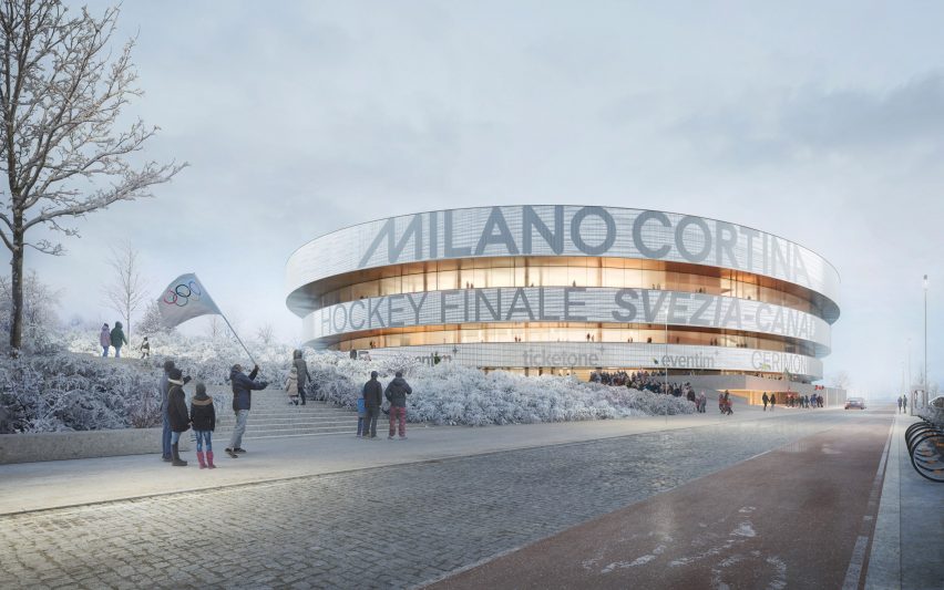 Santa Giulia arena in Milan by David Chipperfield
