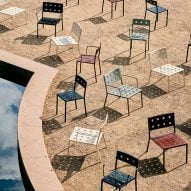 Balcony outdoor furniture by Ronan and Erwan Bouroullec for Hay