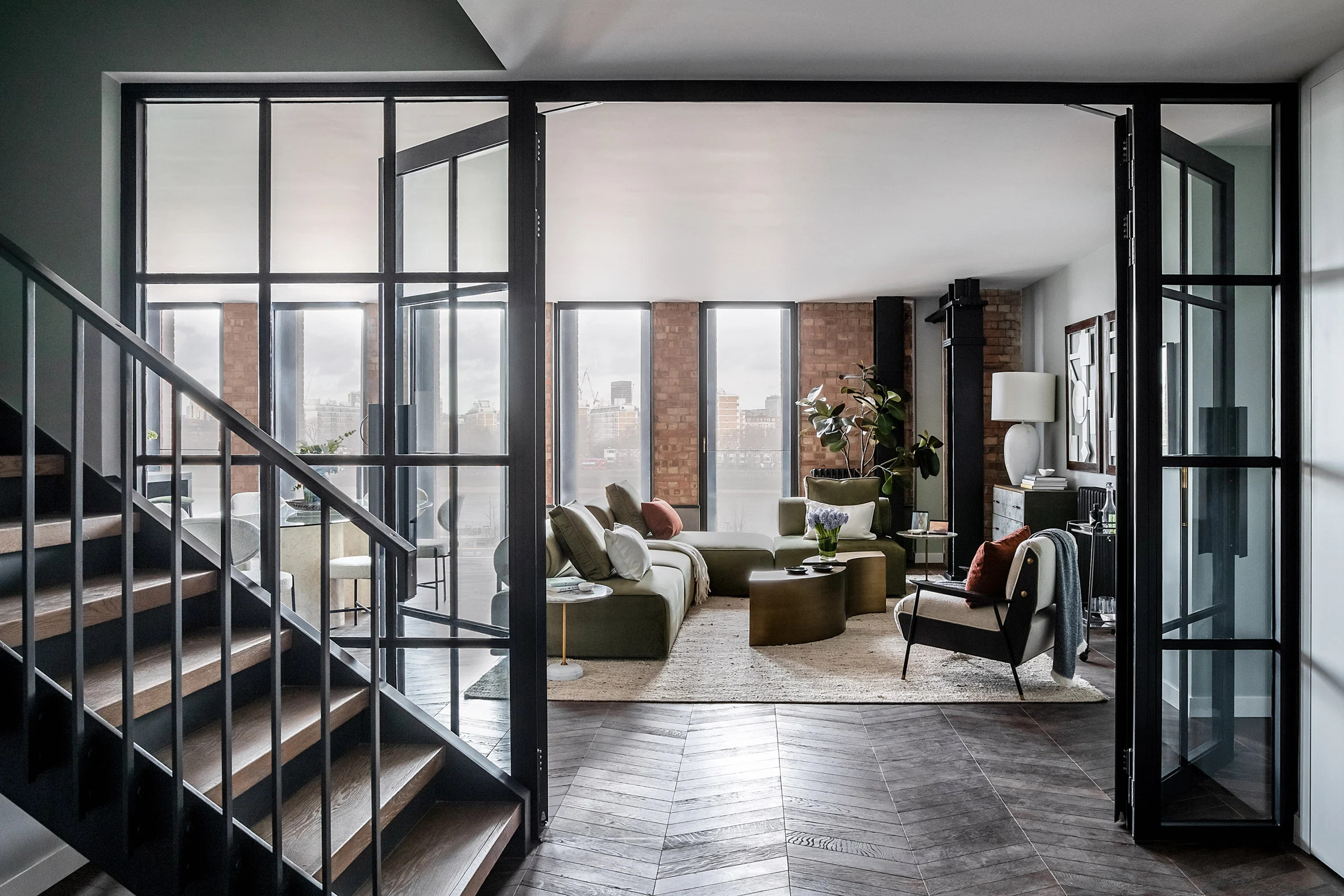 Battersea Powerstation apartment by Michaelis Boyd